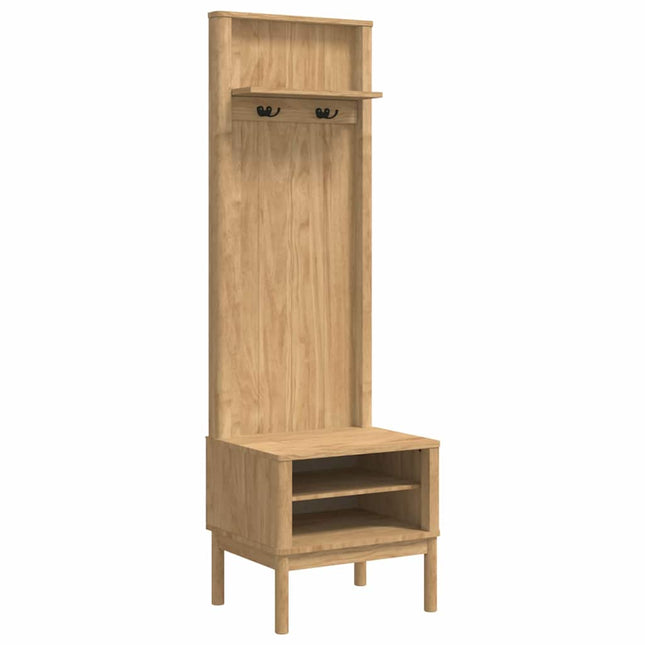 Halkast Floro 50 X 40 X 158 Cm Massief Vurenhout