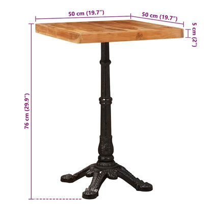 Bistrotafel Bruin