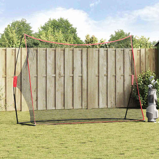 Golf Trainingshulpmiddel Zwart 314 X 92 X 214 Cm Polyester