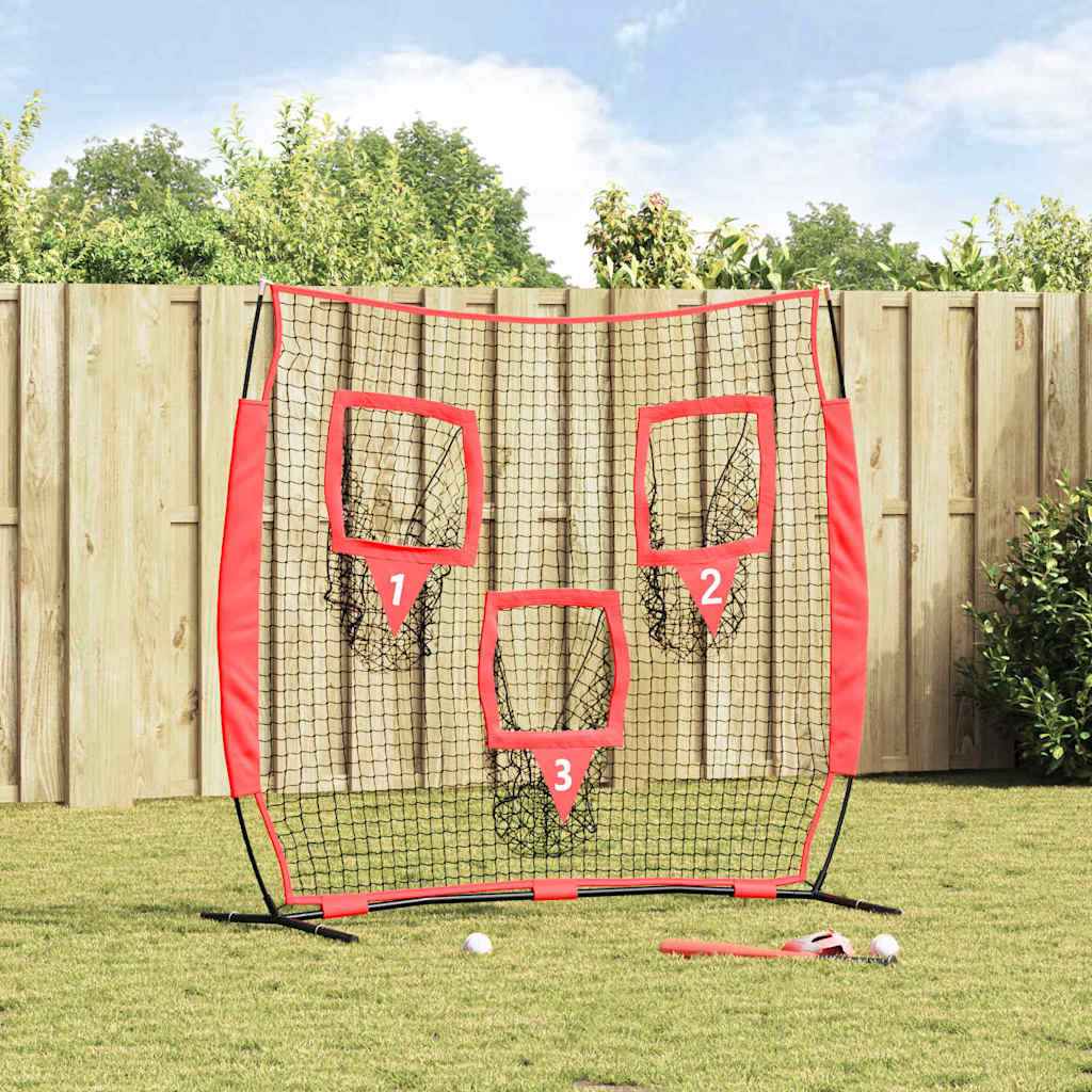 Honkbaloefennet Zwart 214,5 X 89,5 X 181 Cm Polyester