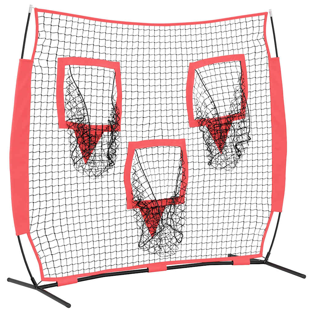 Honkbaloefennet Zwart 214,5 X 89,5 X 181 Cm Polyester