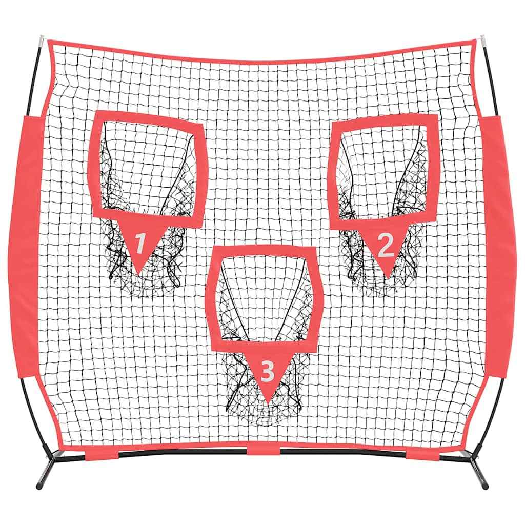 Honkbaloefennet Zwart 214,5 X 89,5 X 181 Cm Polyester