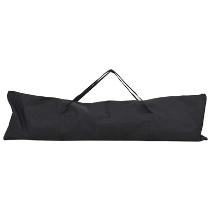 Honkbaloefennet Zwart 214,5 X 89,5 X 181 Cm Polyester