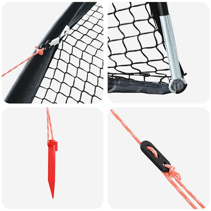 Honkbal & Softbal Zwart 702 X 369,5 X 243,5 Cm Polyester