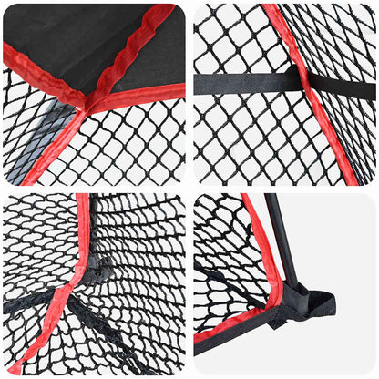 Golf Trainingshulpmiddel Zwart 314 X 150 X 206 Cm Polyester