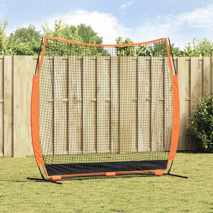 Honkbaloefennet Zwart 250 X 106,5 X 210 Cm Polyester