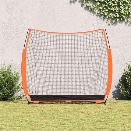 Honkbaloefennet Zwart 250 X 106,5 X 210 Cm Polyester