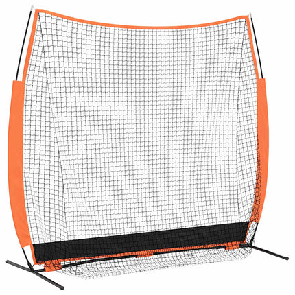 Honkbaloefennet Zwart 250 X 106,5 X 210 Cm Polyester