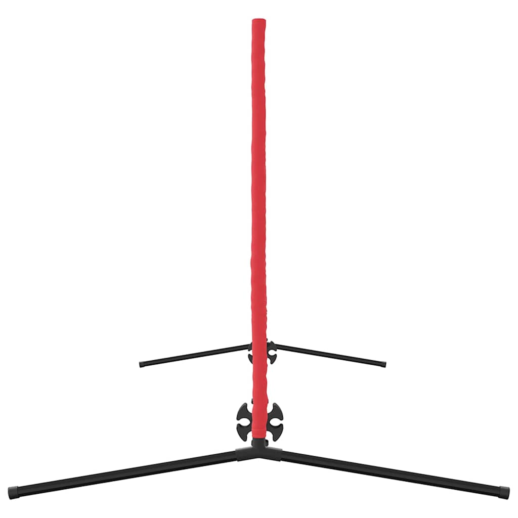 Tennisnet Zwart en rood 301 x 90.5 x 87 cm Polyester