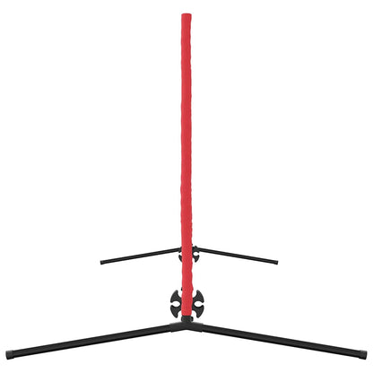 Tennisnet Zwart en rood 301 x 90.5 x 87 cm Polyester