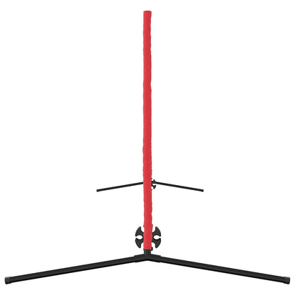 Tennisnet Zwart en rood 396 x 92 x 87 cm Polyester