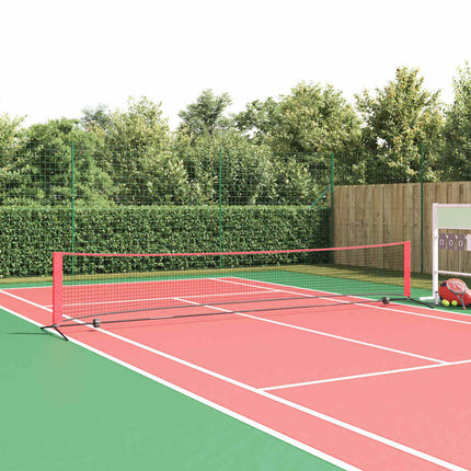 Tennisnet Zwart En Rood Polyester