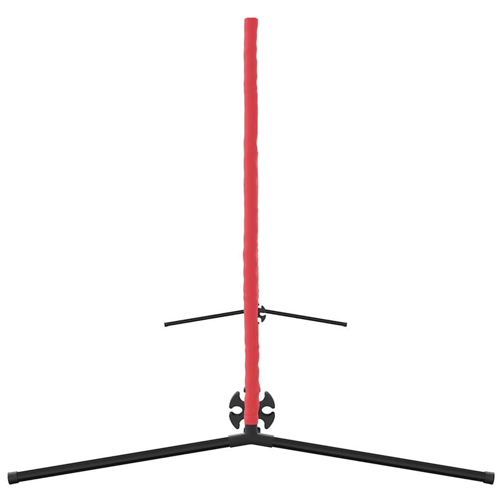 Tennisnet Zwart en rood 494.5 x 90 x 87 cm Polyester