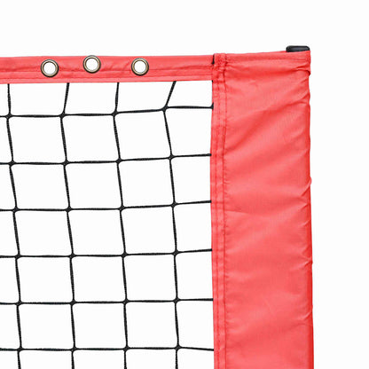 Tennisnet Zwart en rood 595 x 90.5 x 87 cm Polyester