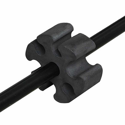 Tennisnet Zwart en rood 595 x 90.5 x 87 cm Polyester