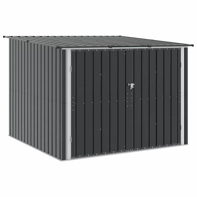 Fietsschuurtje 3 Pcs 216 X 207 X 158 Cm Metaal