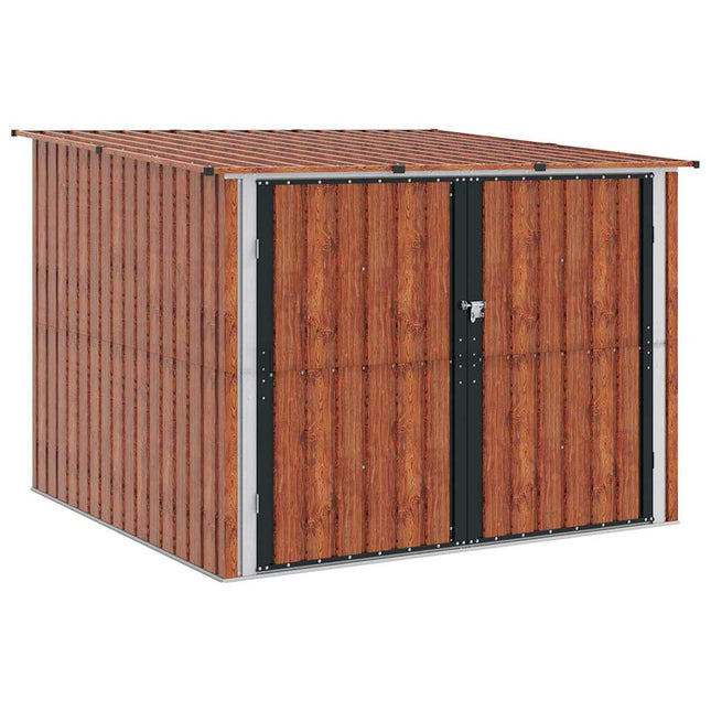 Fietsschuurtje 3 Pcs 216 X 207 X 158 Cm Metaal