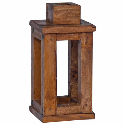 Lantaarn 3 St Naturel 30 X 30 X 44 Cm Mahoniehout