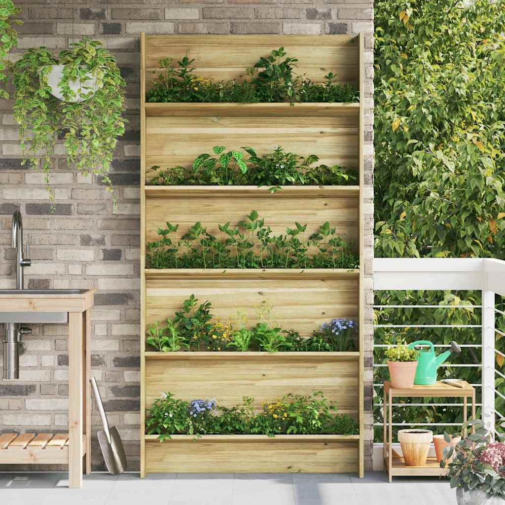 Plantenplanken Bruin Geïmpregneerd Grenenhout