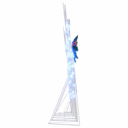 Led Rendieren 5 St Wit 43 X 18 X 66 Cm Stof