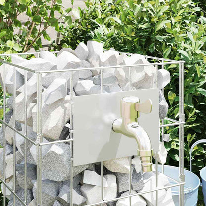 Gabion Kraan Zilver 26 X 25 X 50 Cm Roestvrij Staal
