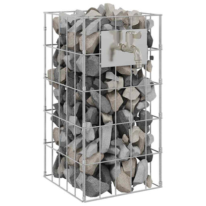 Gabion Kraan Zilver 26 X 25 X 50 Cm Roestvrij Staal