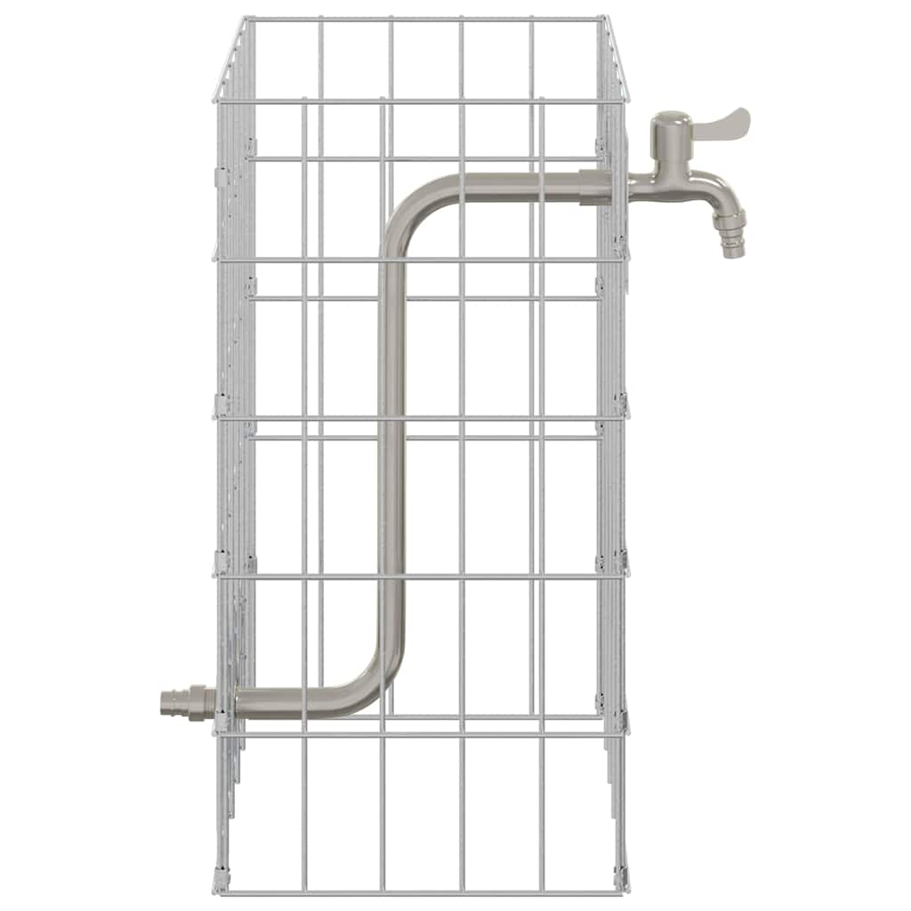 Gabion Kraan Zilver 26 X 25 X 50 Cm Roestvrij Staal