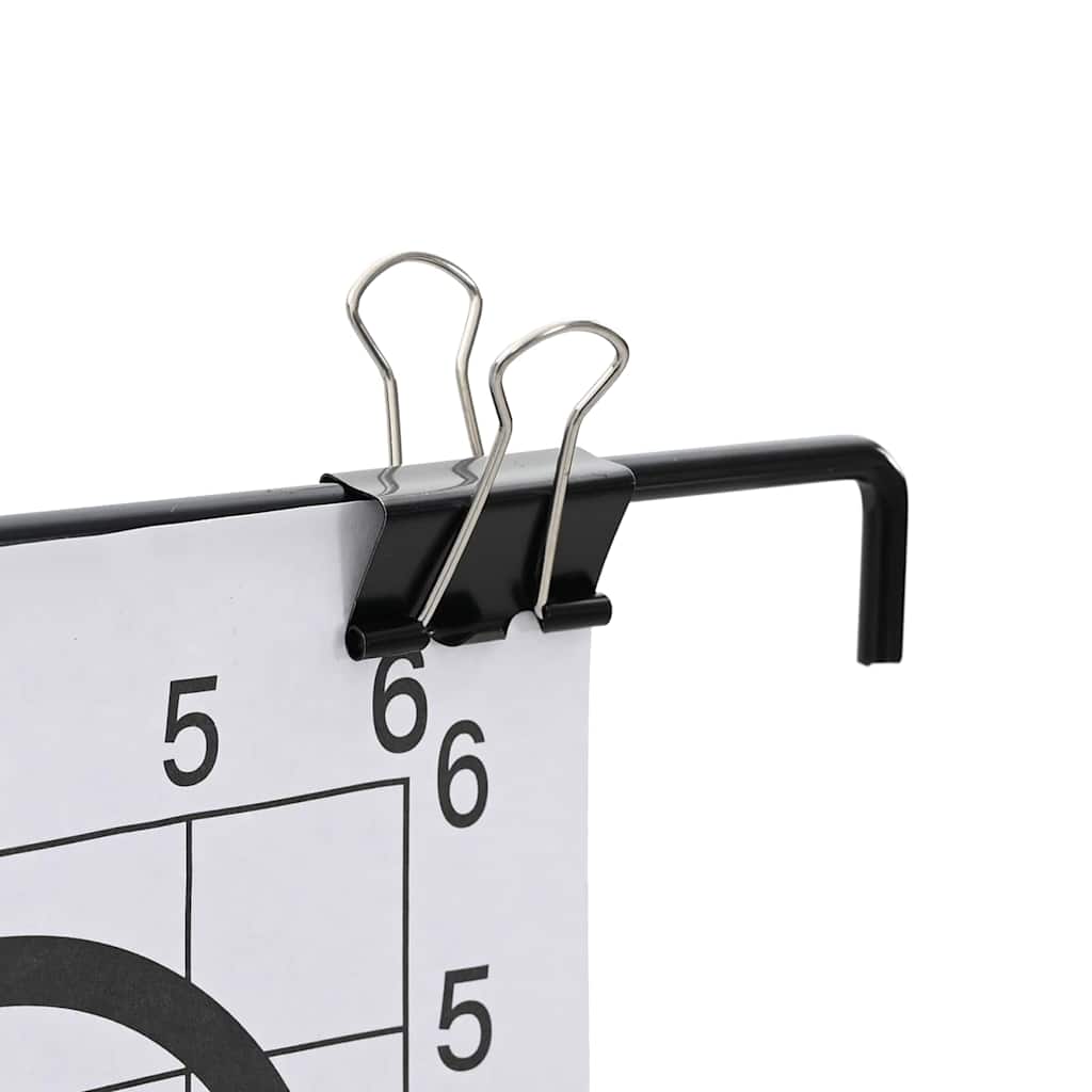 Doelstandaard Zwart En Wit 82,5 X 51 X 150 Cm Metaal
