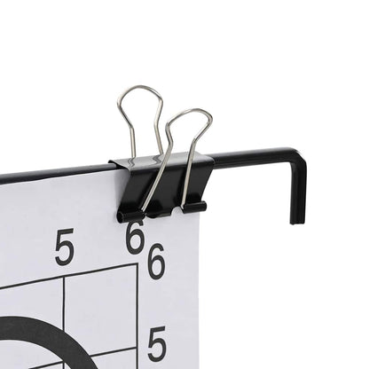 Doelstandaard Zwart En Wit 82,5 X 51 X 150 Cm Metaal