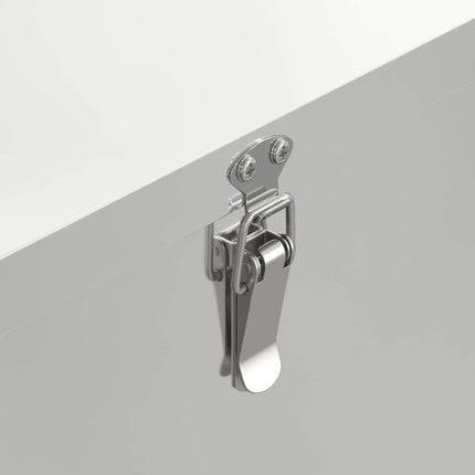 Kip Voerbak 2 Zilver 60,5 X 29 X 51 Cm 25 Kg