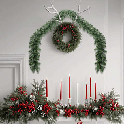 Kerstkrans 2 St Groen 20 M Pvc