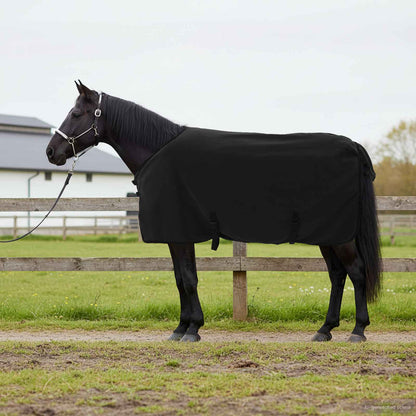 Paardendeken Polyester Zwart