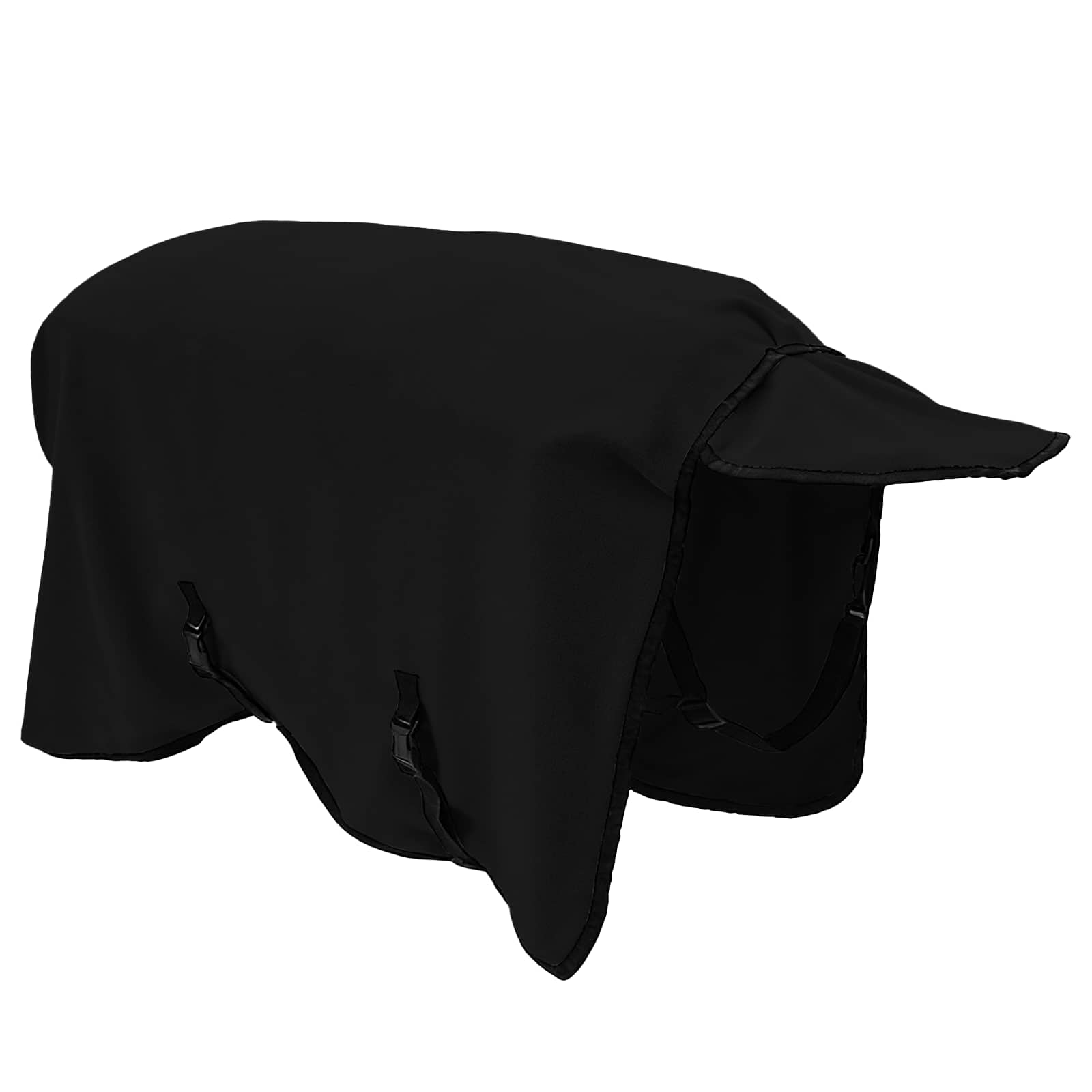 Paardendeken Polyester Zwart
