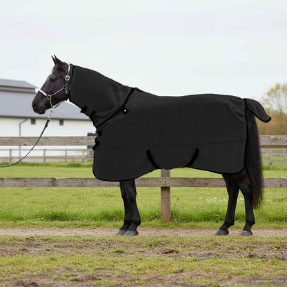 Paardendeken Polyester Zwart