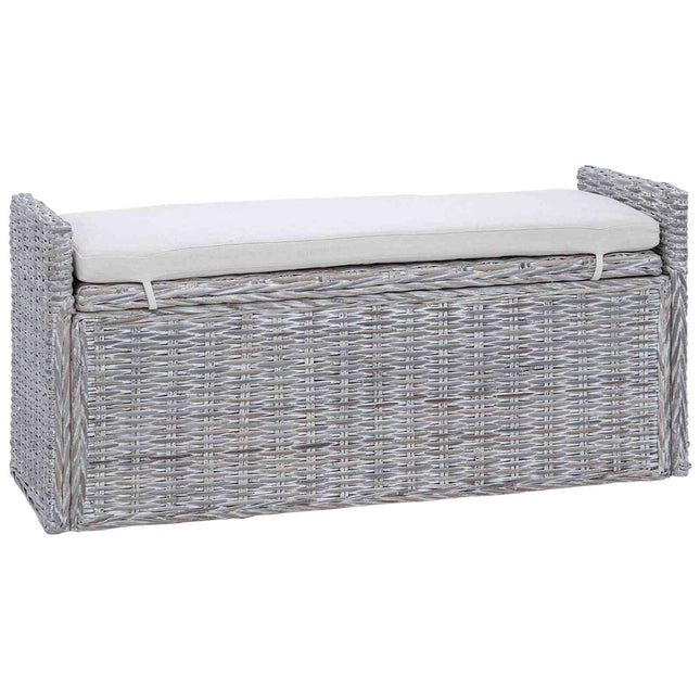 Opslagbank Gendt 110 X 40 X 50 Cm Rattan