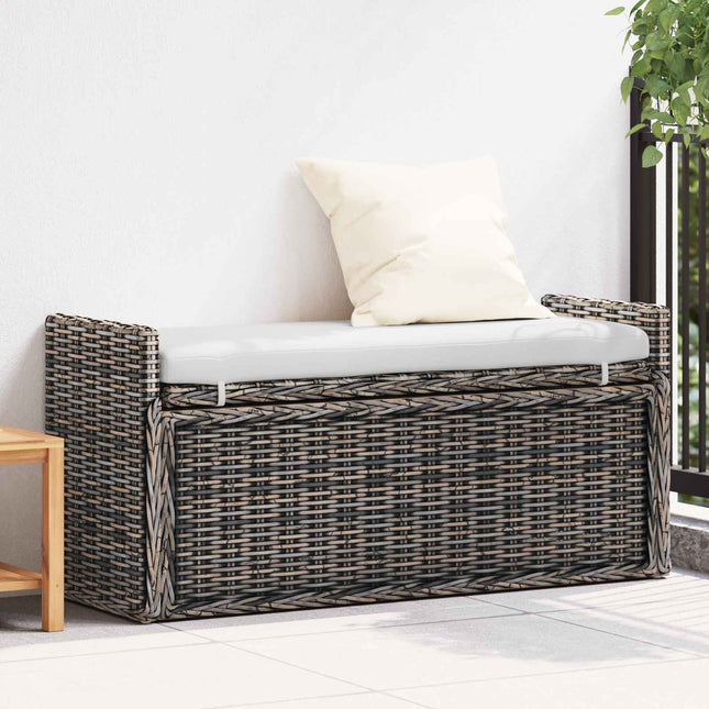 Opslagbank Gendt 110 X 40 X 50 Cm Rattan