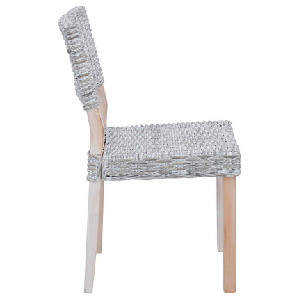 Eetkamerstoel 2 Pcs Kubu Rattan 46 X 55 X 84 Cm