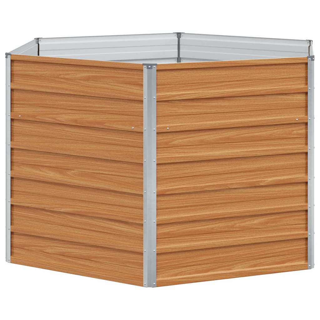 Verhoogd Tuinbed Licht Bruin