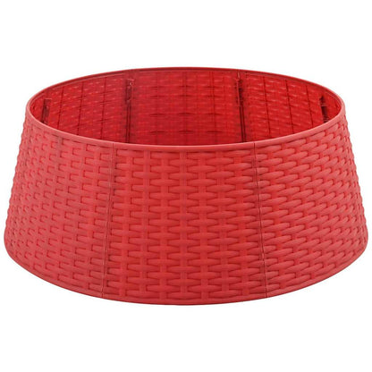 Kerstboomrok Rood Ø 65 x 24 cm Kunststof