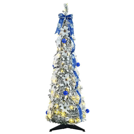 Kunstkerstboom Wit 120 Cm Pvc