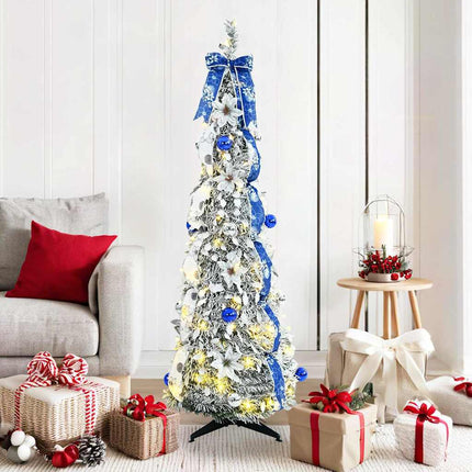 Kunstkerstboom Wit 120 Cm Pvc