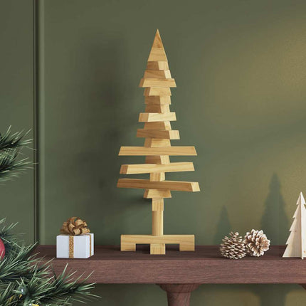 Kerstdecoratie Kerstboom Massief Grenenhout