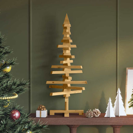 Kerstdecoratie Kerstboom Massief Grenenhout