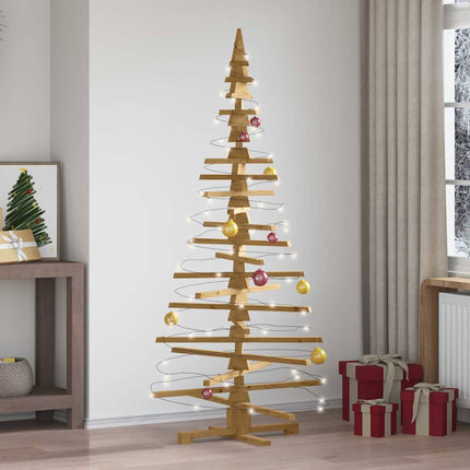 Kerstdecoratie Kerstboom Massief Grenenhout