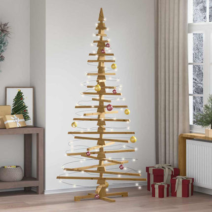 Kerstdecoratie Kerstboom Massief Grenenhout