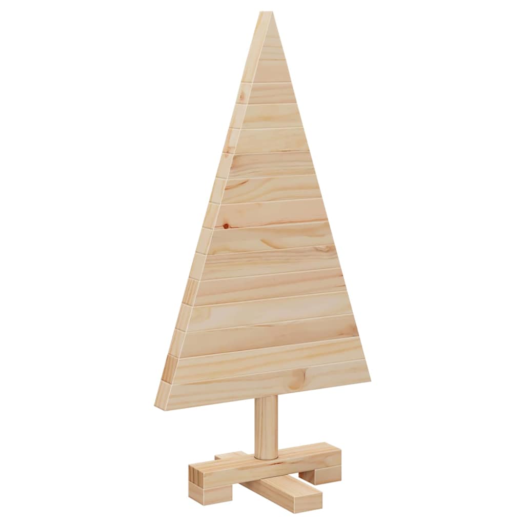 Kerstbomen met standaard Naturel 60 cm Massief grenenhout