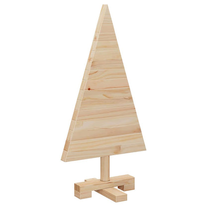 Kerstbomen met standaard Naturel 60 cm Massief grenenhout