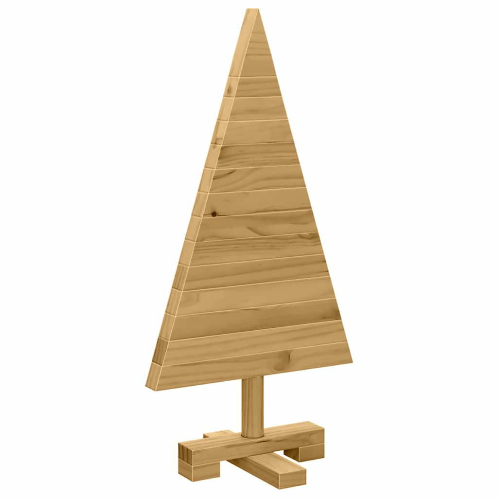 Kerstbomen met standaard Bruin 60 cm Massief grenenhout