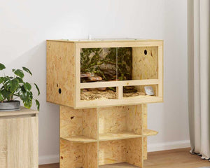 Terrarium Bruin 80 X 50 X 50 Cm Osb
