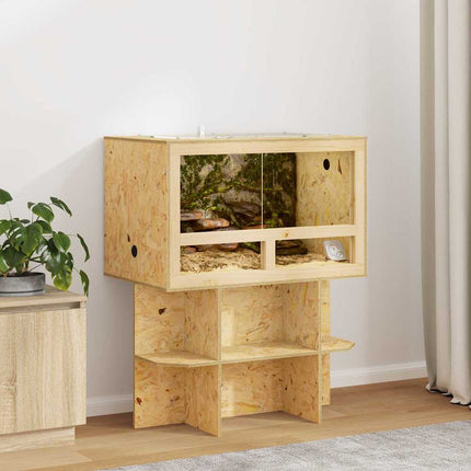 Terrarium Bruin 80 X 50 X 50 Cm Osb